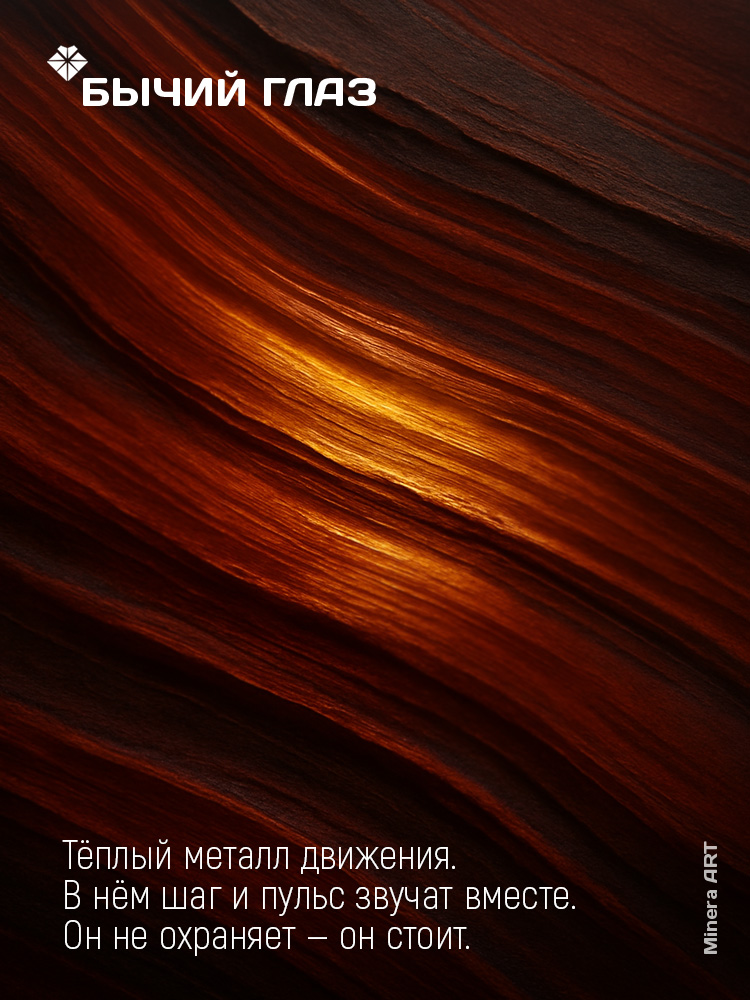 Браслет бычий глаз 17 см 03966